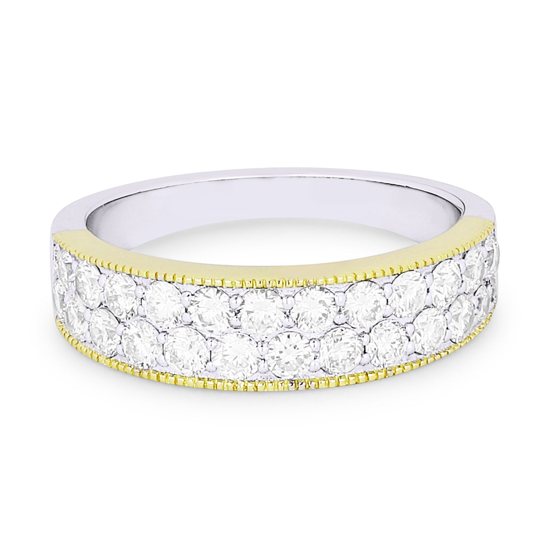 Madison L 14K Two Tone Gold Diamond Ring - style R1340WY