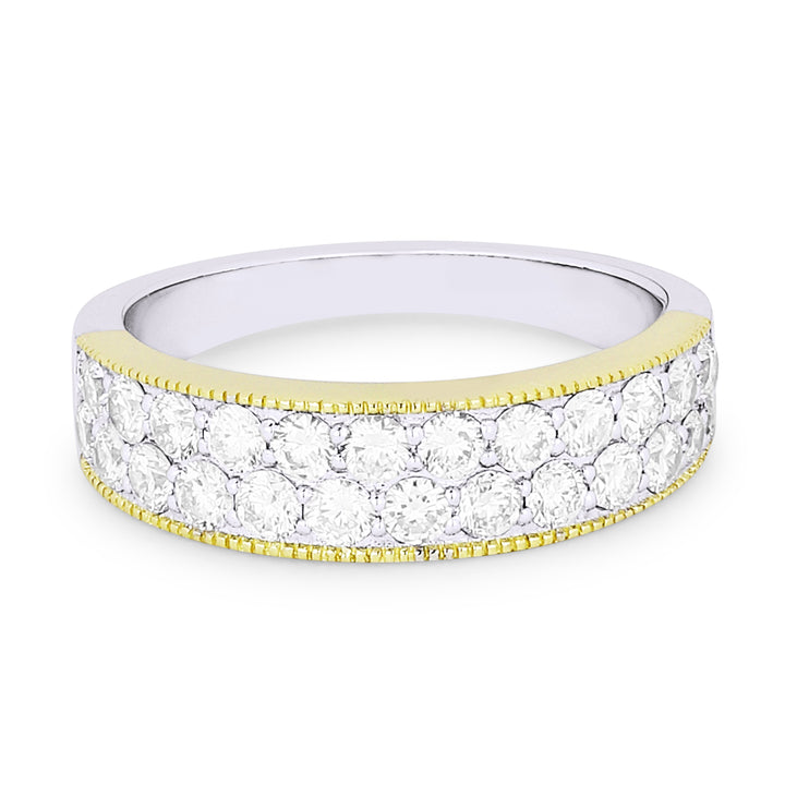 Madison L 14K Two Tone Gold Diamond Ring - style R1340WY
