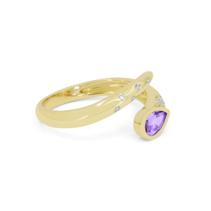 R1490 - 14K Yellow Gold Ring