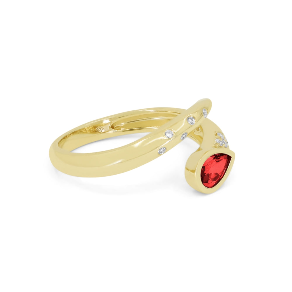 R1490 - 14K Yellow Gold Ring
