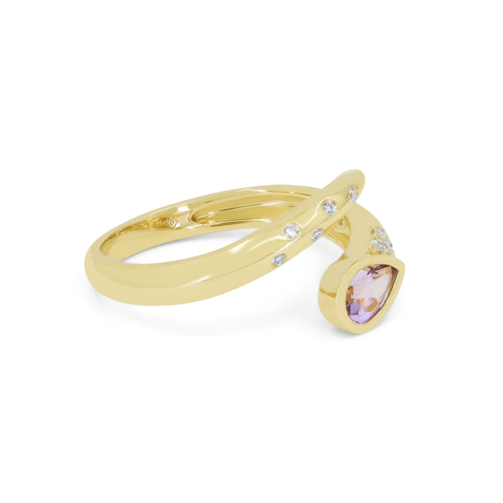 R1490 - 14K Yellow Gold Ring