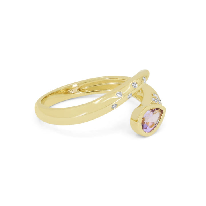 R1490 - 14K Yellow Gold Ring