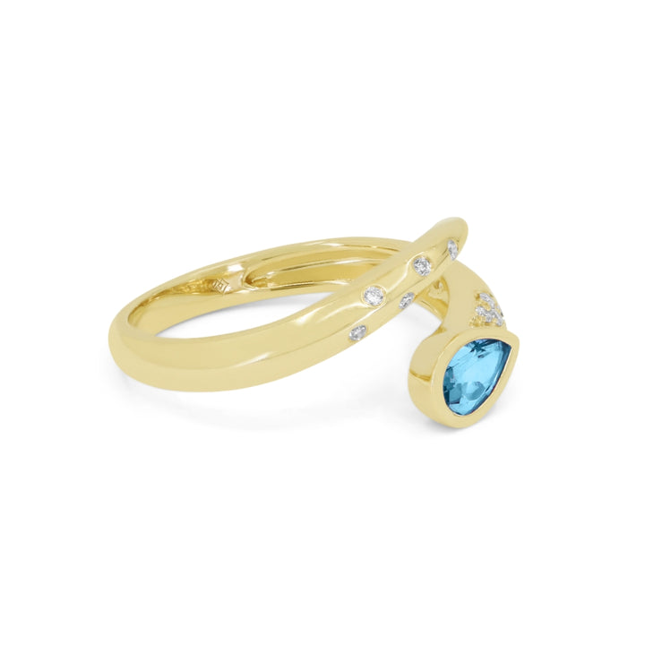R1490 - 14K Yellow Gold Ring