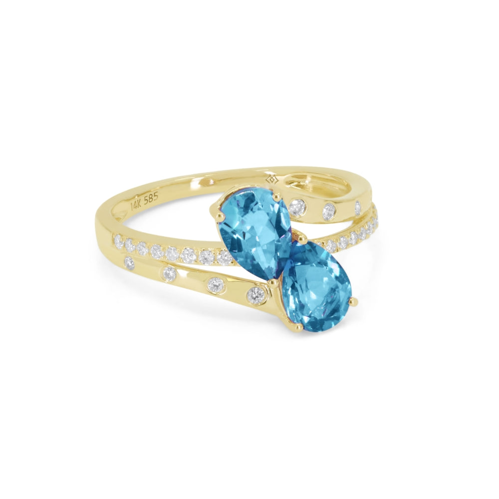 R1549 - 14K Yellow Gold Ring