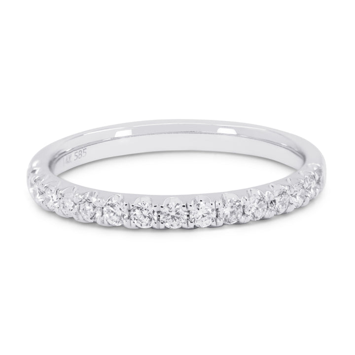 Madison L 14K White Gold Diamond Engagement Ring - style R1578W-WB