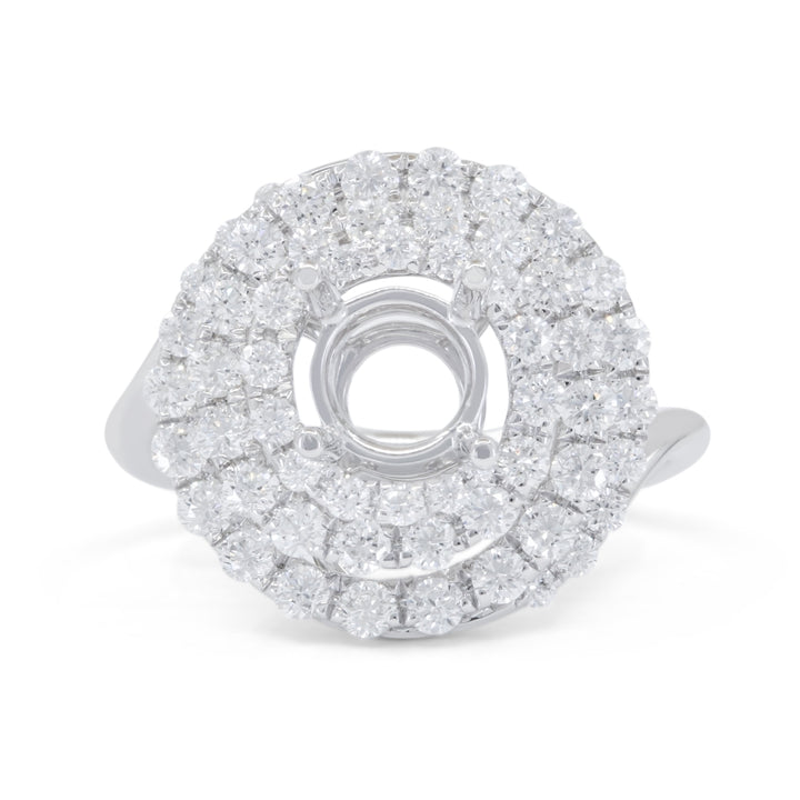 Madison L 14K White Gold Diamond Engagement Ring - style R1599W-ER-(1)