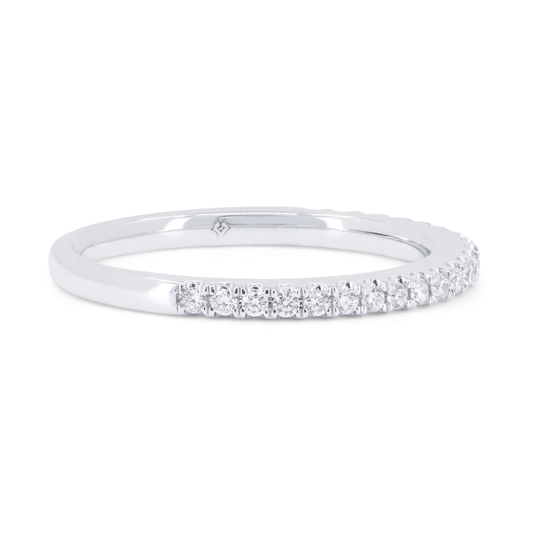 R1601 - 14K White Gold Diamond Engagement Ring