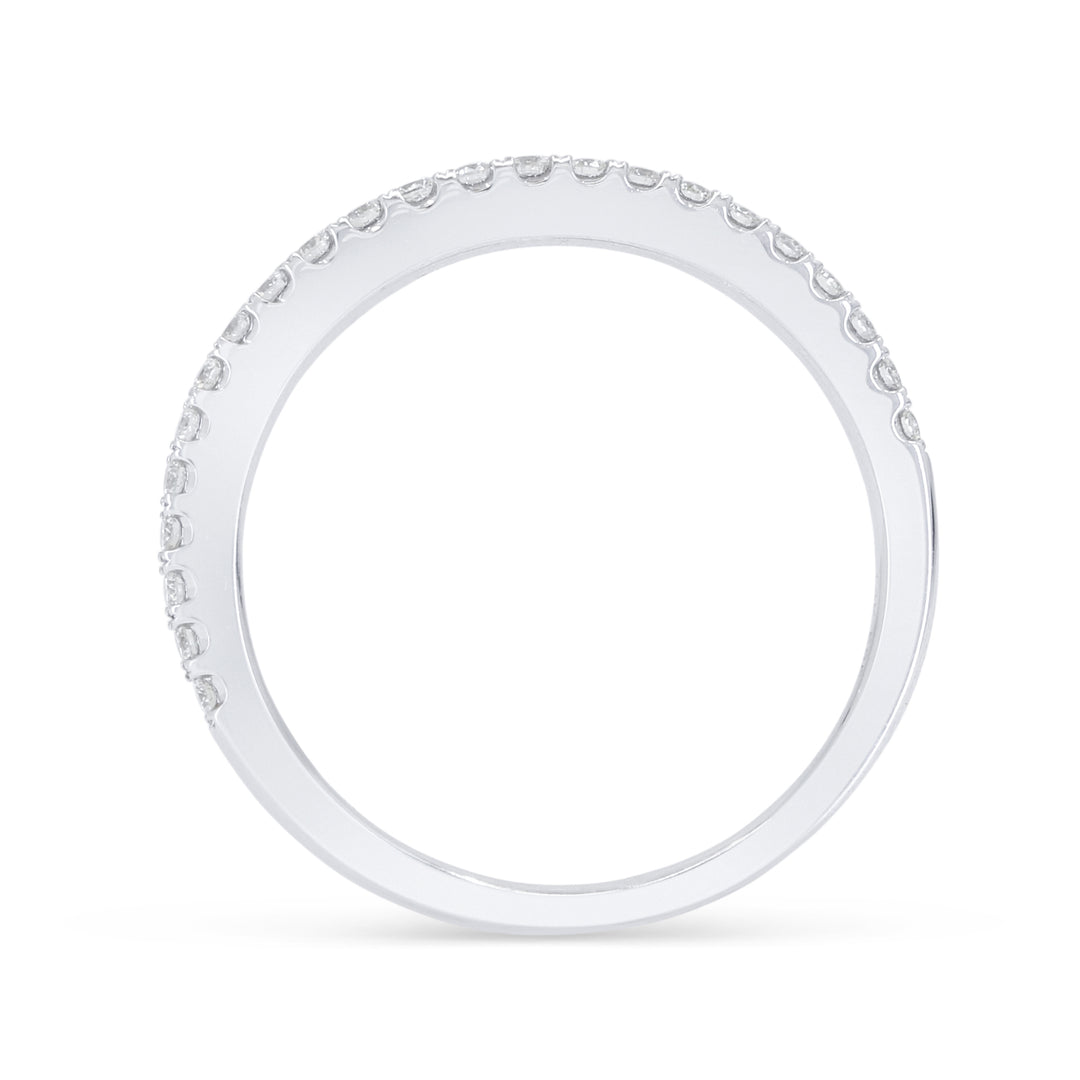 R1601 - 14K White Gold Diamond Engagement Ring