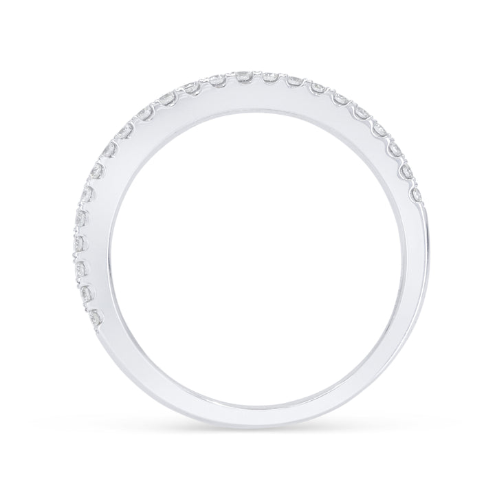 R1601 - 14K White Gold Diamond Engagement Ring