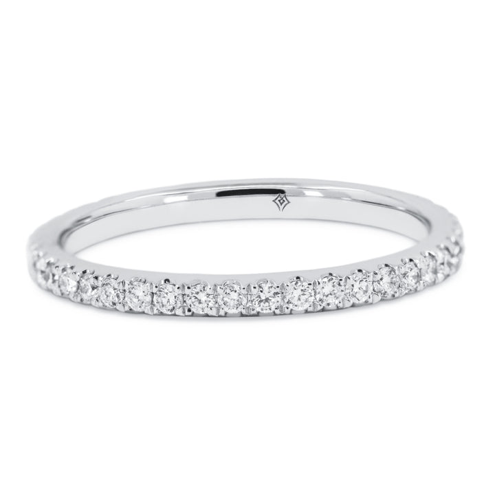 Madison L 14K White Gold Diamond Stackable Ring - style R1636W-5.5