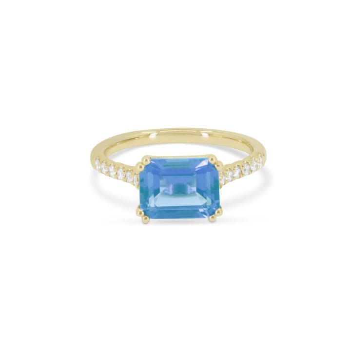R1642 - 14K Yellow Gold Ring