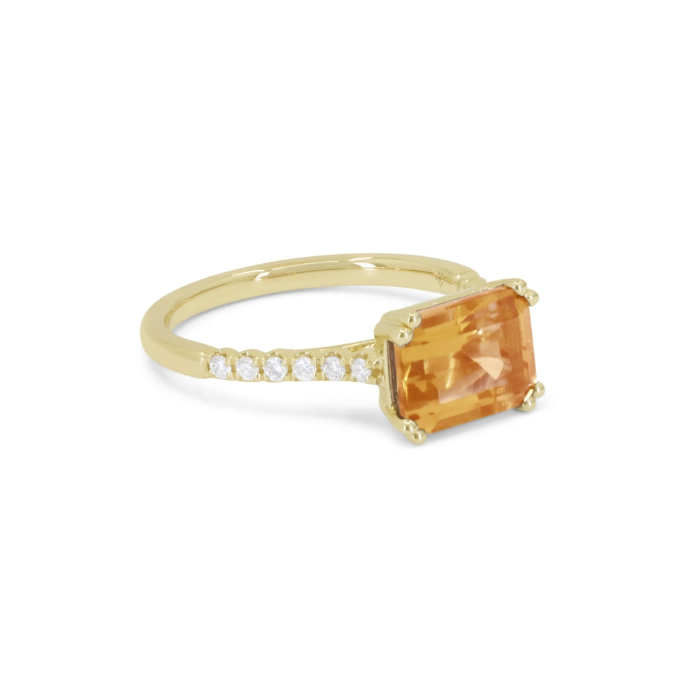 R1642 - 14K Yellow Gold Ring