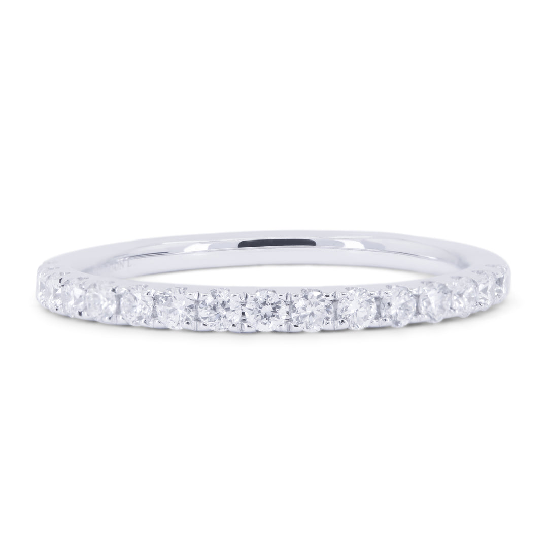 Madison L 14K White Gold Diamond Engagement Ring - style R1645W-WB