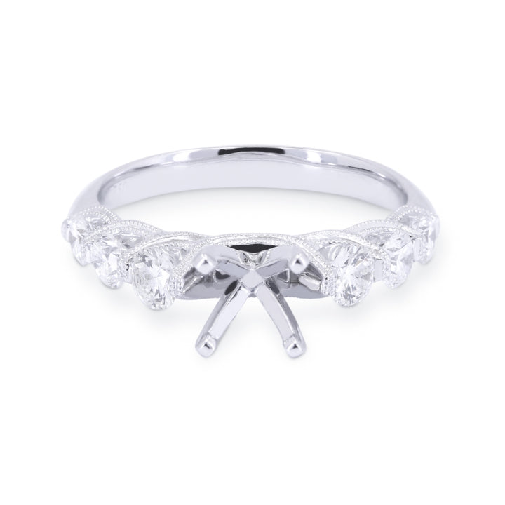 Madison L 14K White Gold Diamond Engagement Ring - style R1649W-ER