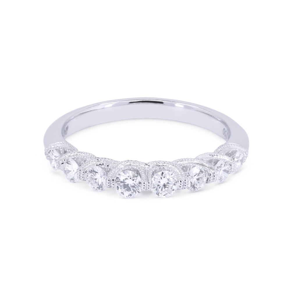Madison L 14K White Gold Diamond Engagement Ring - style R1649W-WB