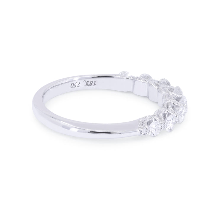 R1649 - 14K White Gold Diamond Engagement Ring