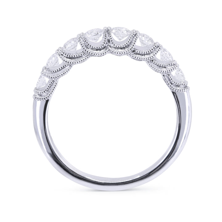 R1649 - 14K White Gold Diamond Engagement Ring