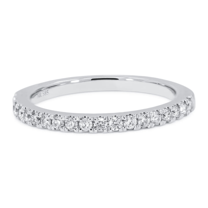 Madison L 14K White Gold Diamond Engagement Ring - style R1664W-WB