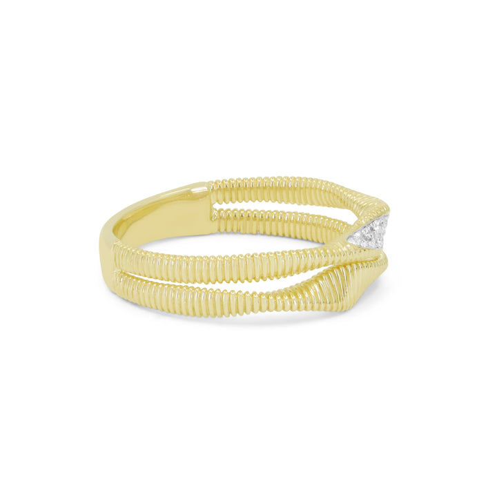 Madison L 14K Yellow Gold Diamond Ring - style R1673Y
