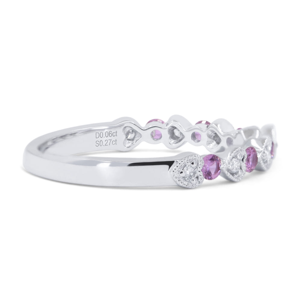 R1751 - 14K Gold Diamond Heart Ring