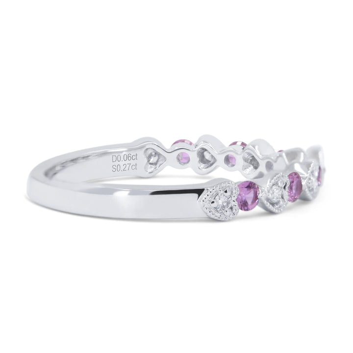 R1751 - 14K Gold Diamond Heart Ring