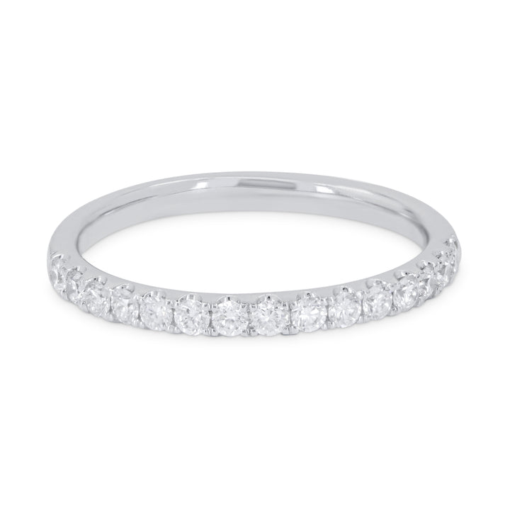 Madison L 14K White Gold Diamond Engagement Ring - style R1754W-WB-0.33CT