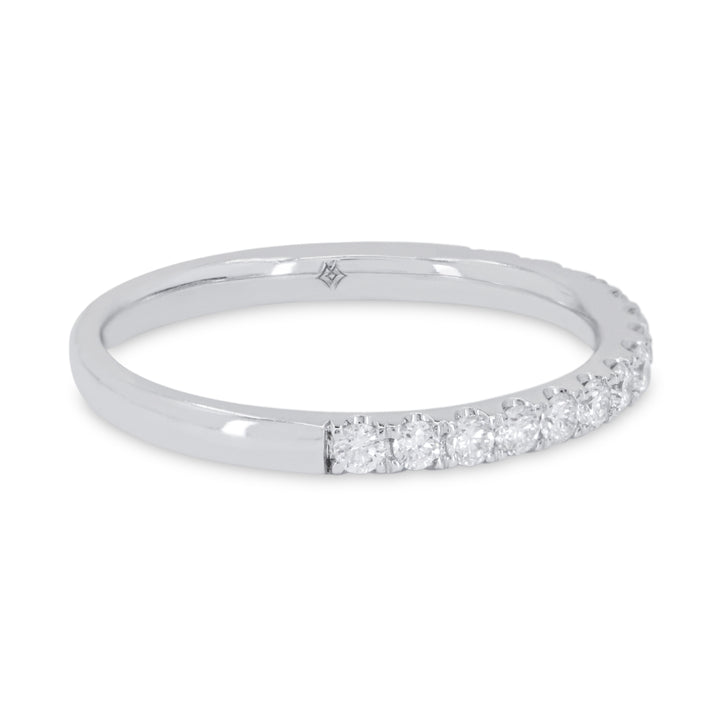 R1754 - 14K White Gold Diamond Engagement Ring