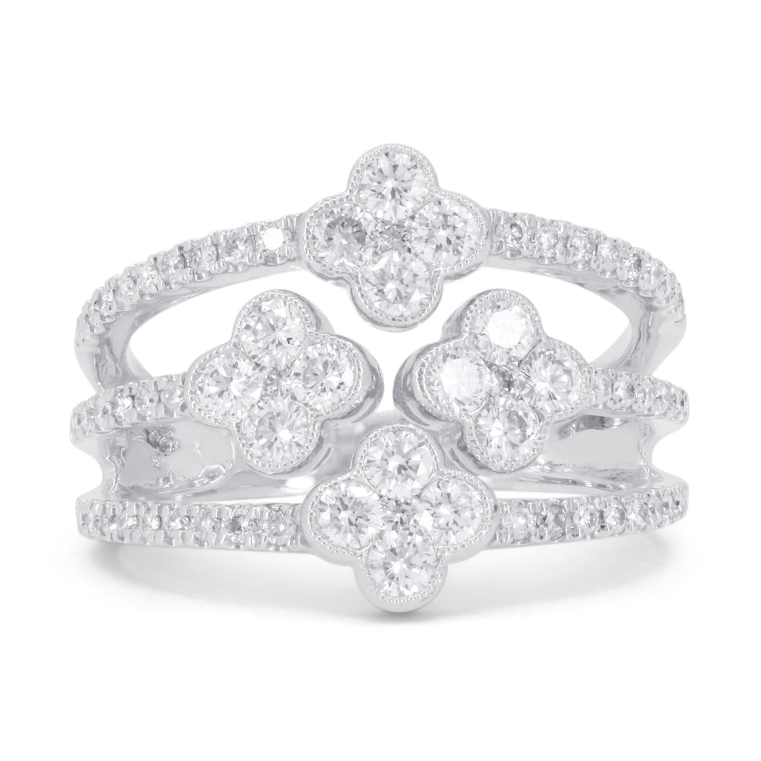 Madison L 14K White Gold Diamond Ring - style R1756W