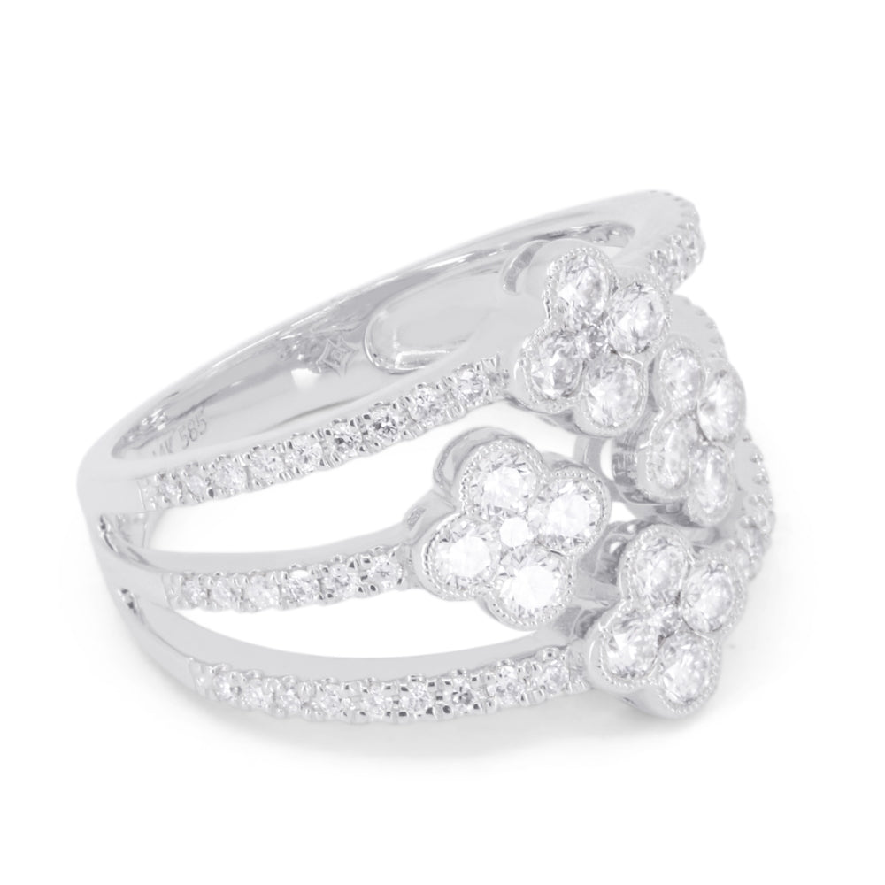 R1756 - 14K Gold Diamond Ring