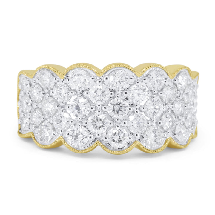 Madison L 14K Yellow Gold Diamond Ring - style R1776Y