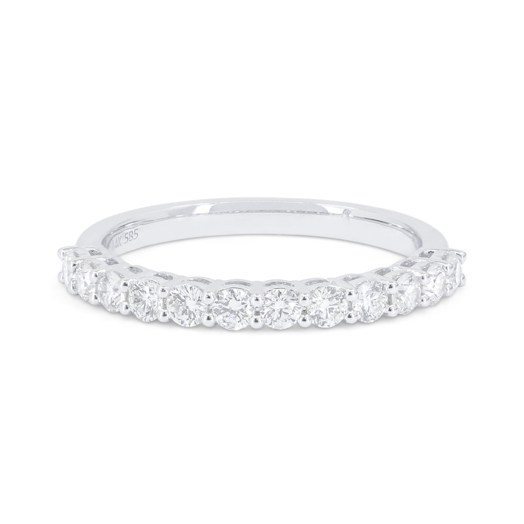 Madison L 14K White Gold Diamond Engagement Ring - style R1781W-WB