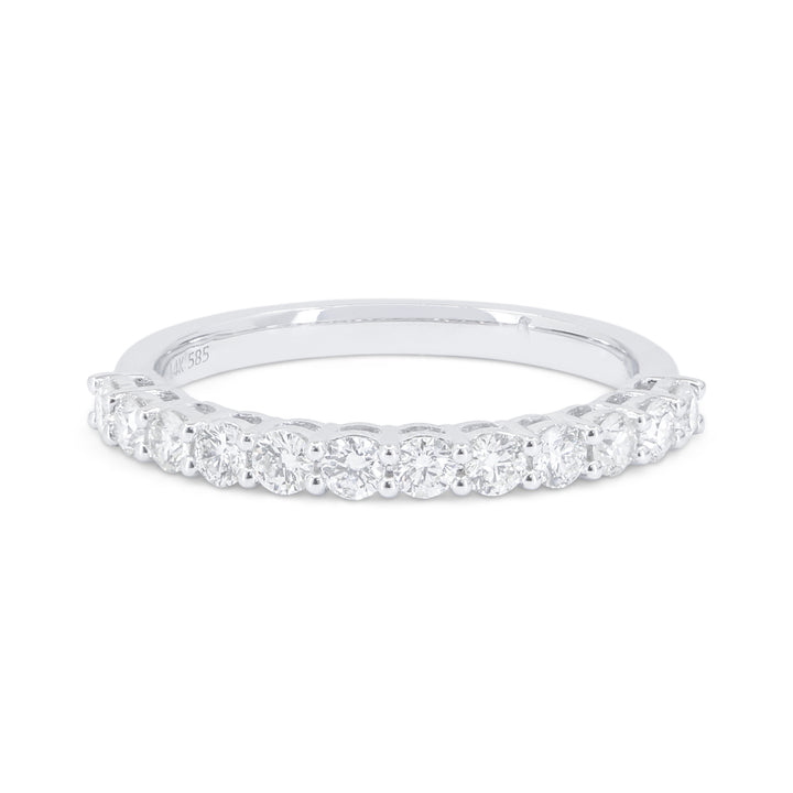 Madison L 14K White Gold Diamond Engagement Ring - style R1781W-WB