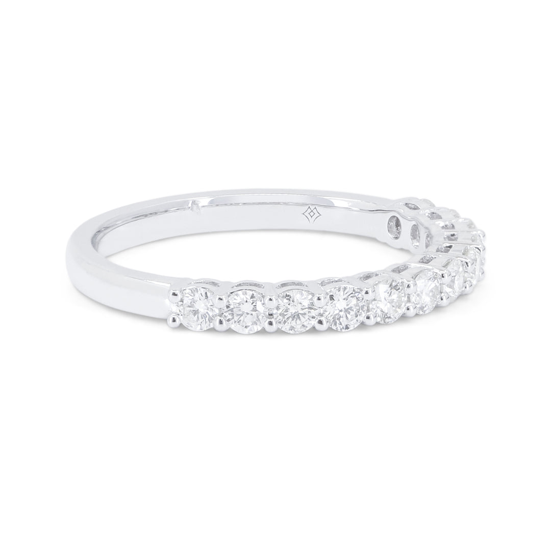 R1781 - 14K White Gold Diamond Engagement Ring