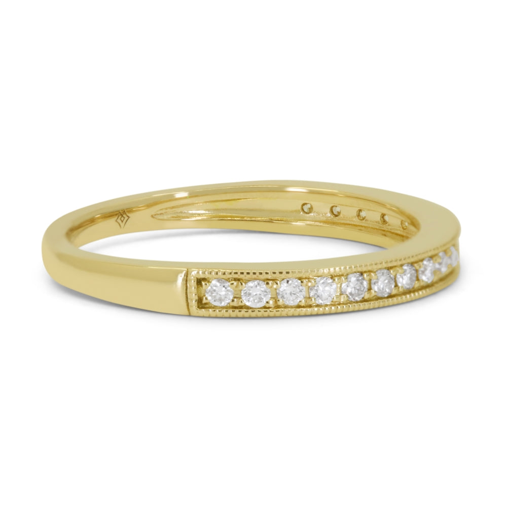 R1784 - 14K Gold Diamond Engagement Ring
