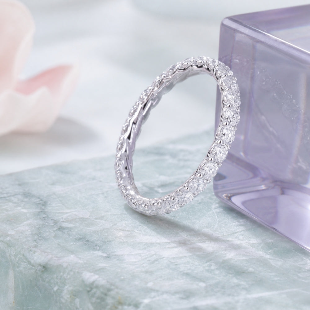 R1785 - 14K White Gold Diamond Ring