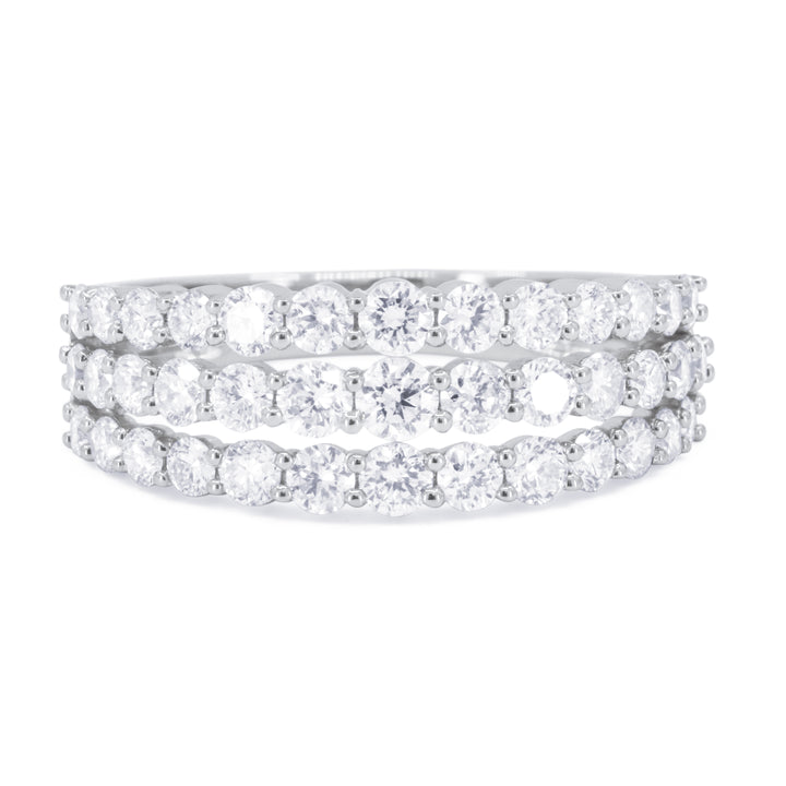Madison L 14K White Gold Diamond Ring - style R1790W