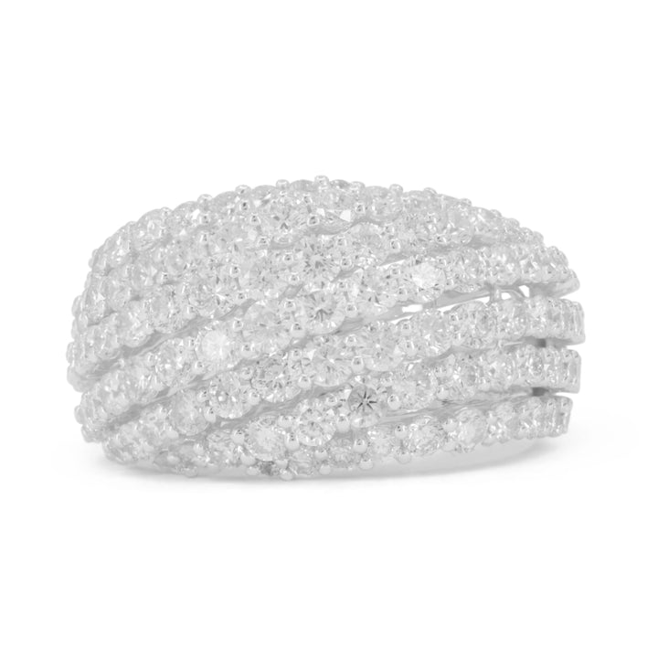 R1803 - 14K Gold Diamond Cocktail Ring
