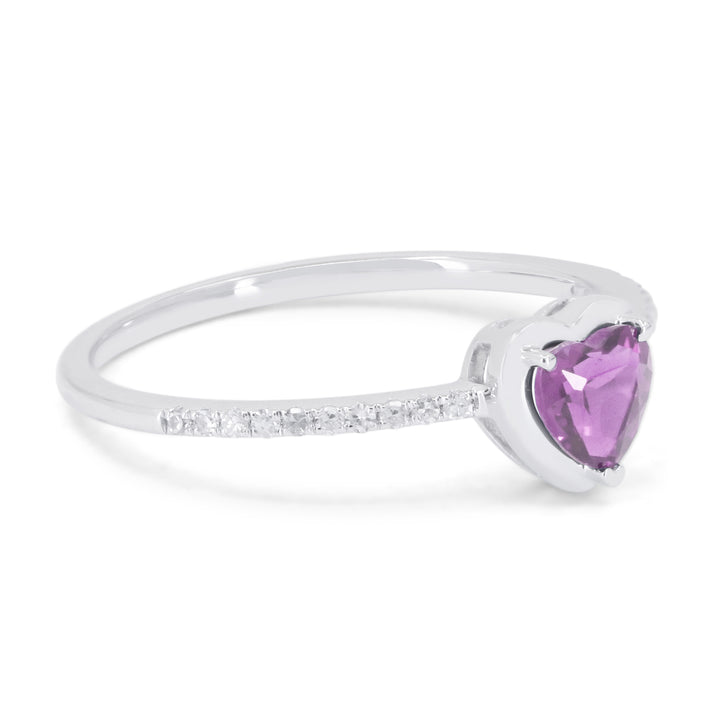 R1817 - 14K Gold Heart Ring