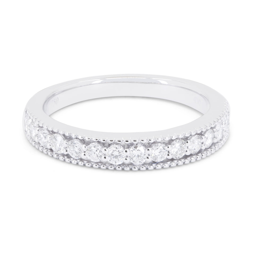 Madison L 14K White Gold Diamond Engagement Ring - style R1822W