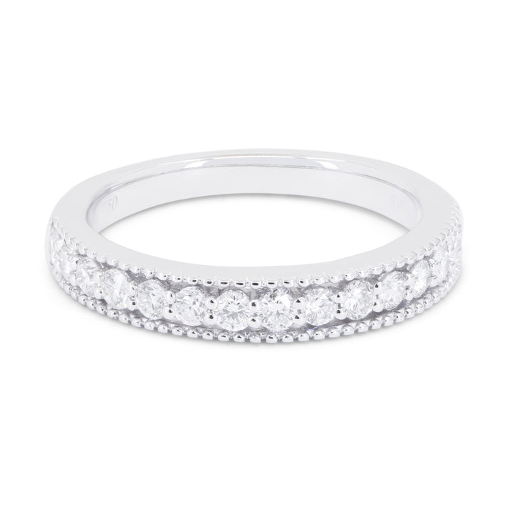 Madison L 14K White Gold Diamond Engagement Ring - style R1822W