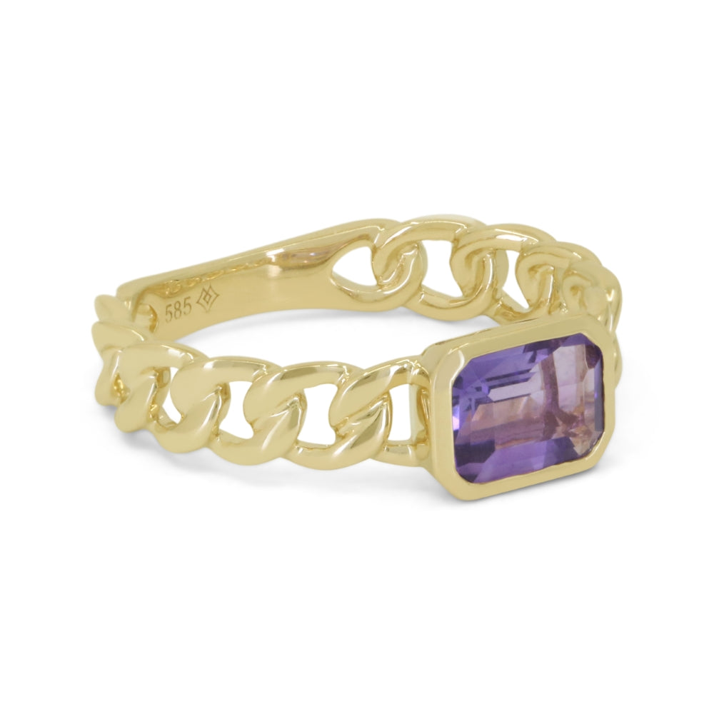 R1831 - 14K Yellow Gold Ring